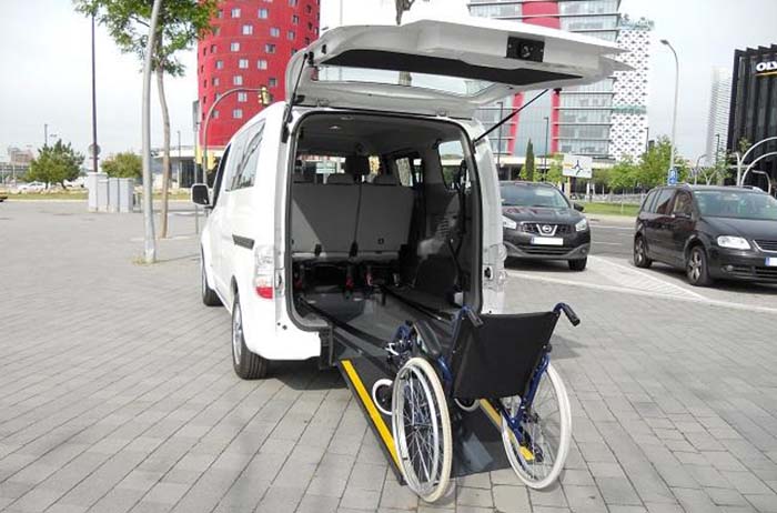 La Nissan e-NV200, el primer coche eléctrico para personas con movilidad reducida