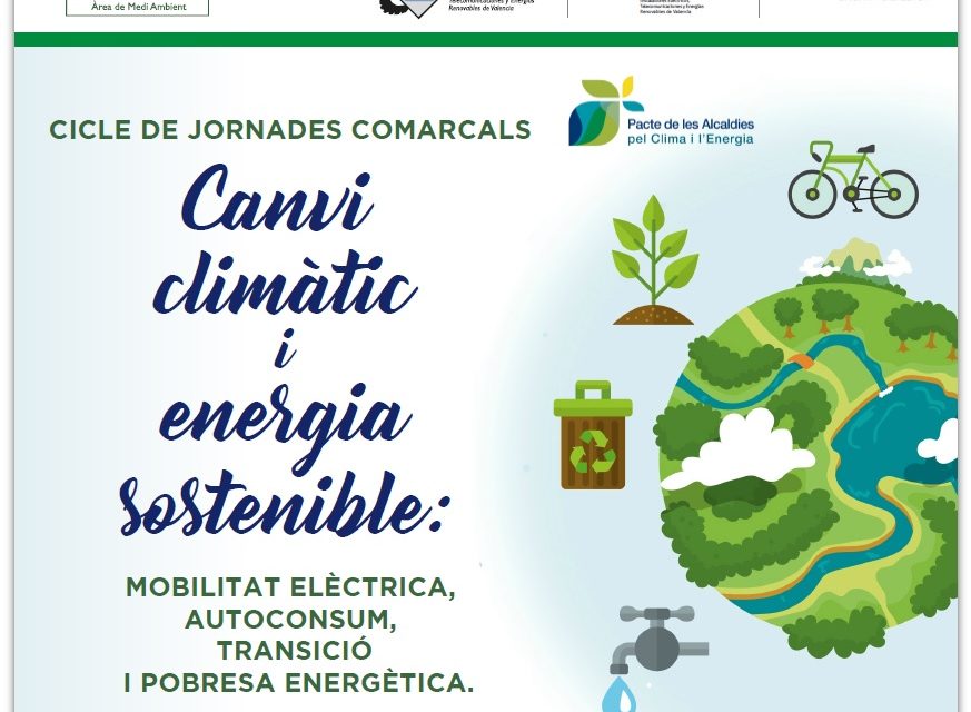 Jornadas comarcales sobre cambio climático y energía sostenible – Actualización fechas